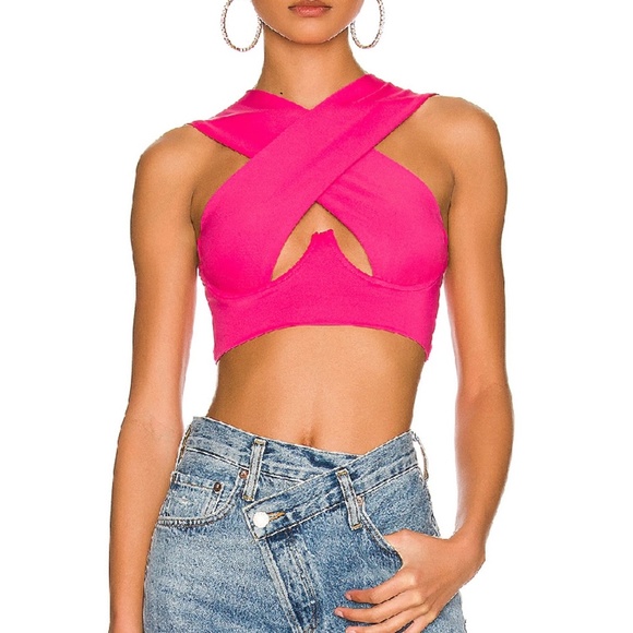 Superdown Kacie Cross Over Top - Picture 7 of 8